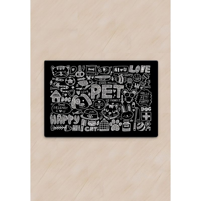 Petshop - Ingrijire si Igiena - Litiere si accesorii - Accesorii litiere - Covoras pentru litiera pisici, Conceptum Hypnose, multicolor, 40x60 cm, 100% pvc, antiderapant, 486CHL1245 - Infinity.ro
