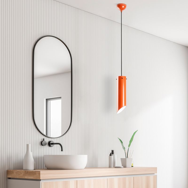 Casa si Gradina - Corpuri si surse de iluminat - Lustre si pendule - Candelabru, Opviq, metal, portocaliu, inaltime reglabila, 892OPV2044 - Infinity.ro