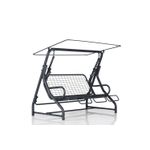 Casa si Gradina - Gradina si terasa - Balansoare si hamace - Balansoare - Balansoar de gradina, Hanah Home, metal, multicolor, 200x165x110 cm, 561CLR1737 - Infinity.ro