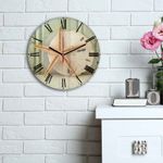 Casa si Gradina - Decoratiuni - Ceasuri - Ceas decorativ, Wallxpert, mdf, multicolor, 30 cm, 238HMA6147 - Infinity.ro