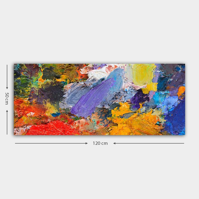 Casa si Gradina - Decoratiuni - Tablouri - Tablou decorativ, Wallxpert, panza, multicolor, 50x120 cm, 451ERN1448 - Infinity.ro