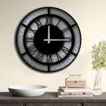 Casa si Gradina - Decoratiuni - Ceasuri - Ceas decorativ, Wallxpert, mdf, multicolor, 50 cm, 238HMA6264 - Infinity.ro