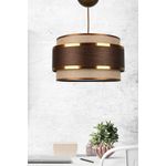 Casa si Gradina - Corpuri si surse de iluminat - Lustre si pendule - Candelabru, Opviq, corp plastic, maro, inaltime ajustabila, Ø28x15,5 cm, 687HMY1483 - Infinity.ro