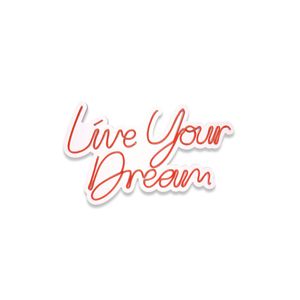 Banda led decorativa, Wallxpert, plastic, rosu, 30x53x2 cm, impermeabila
