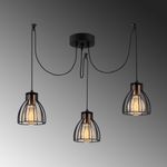 Casa si Gradina - Corpuri si surse de iluminat - Lustre si pendule - Candelabru, Opviq, metal, negru, 105x106 cm - Infinity.ro