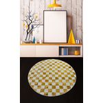 Casa si Gradina - Textile si covoare - Covoare - Covoare casa - Covor rotund, Conceptum Hypnose, multicolor, 120 cm, 100% poliester, antiderapant, 882CHL2984 - Infinity.ro