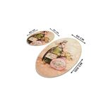 Casa si Gradina - Textile si covoare - Covoare - Covorase baie - Set covorase de baie, L'essentiel Maison, multicolor, 50x60 cm si 60x100 cm, 100% poliester, antiderapant, 359CHL2110 - Infinity.ro