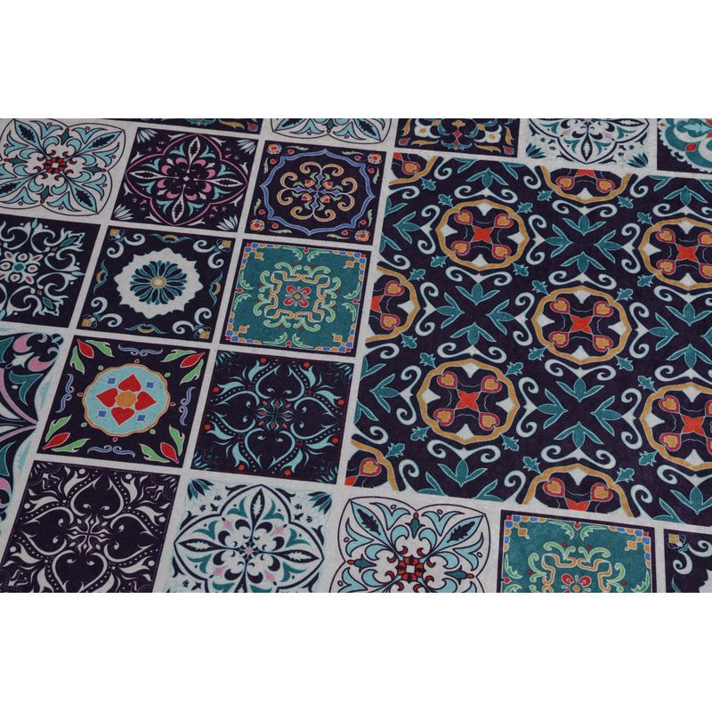 Casa si Gradina - Textile si covoare - Covoare - Covorase baie - Covoras de baie, L'essentiel Maison, multicolor, 160 cm, 100% poliester, antiderapant, 359CHL4862 - Infinity.ro