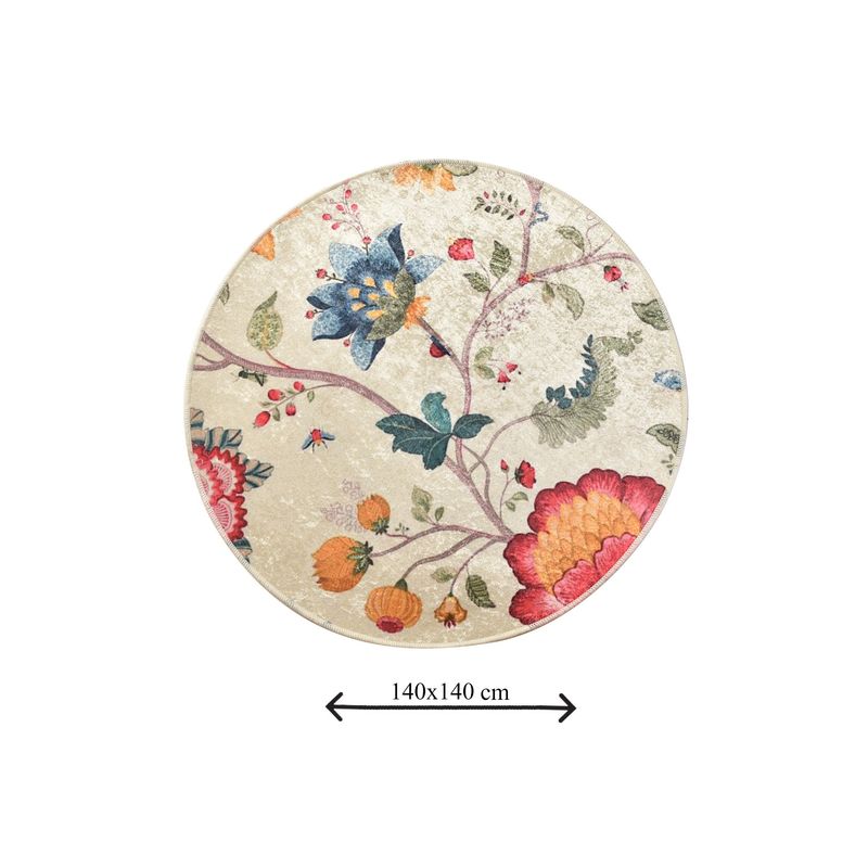 Casa si Gradina - Textile si covoare - Covoare - Covorase baie - Covoras de baie, L'essentiel Maison, multicolor, 140 cm, 100% poliester, antiderapant, 359CHL4240 - Infinity.ro