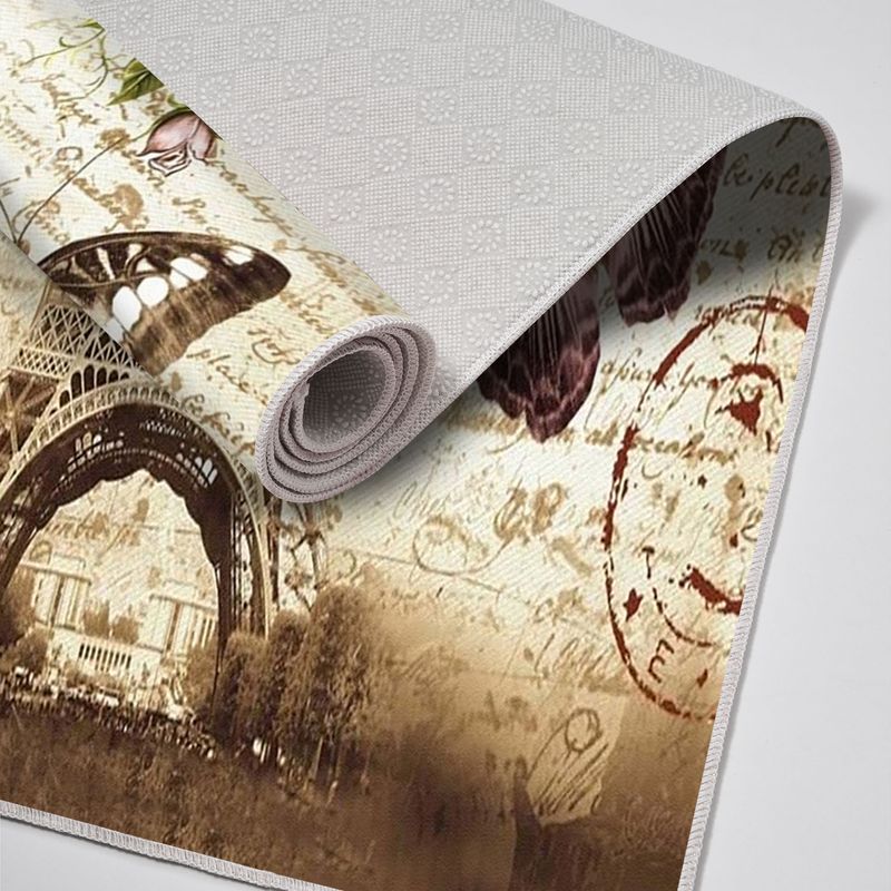 Casa si Gradina - Textile si covoare - Covoare - Covorase baie - Set covorase baie, L'essentiel Maison, multicolor, 50x60 cm si 60x100 cm, 100% poliester, antiderapant, antibacterian, 299ANR1562 - Infinity.ro