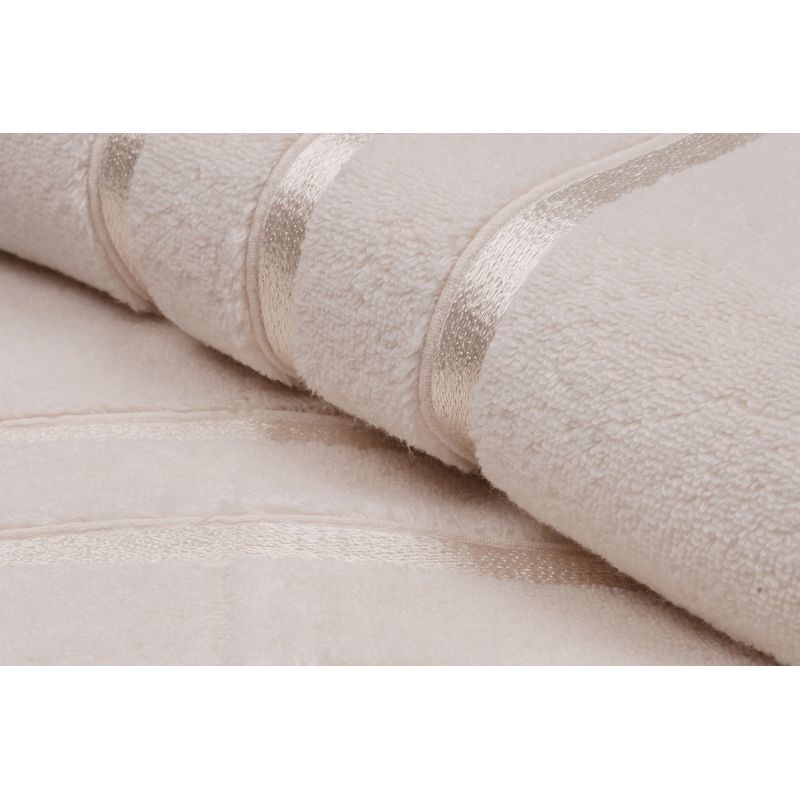 Casa si Gradina - Textile si covoare - Textile baie - Prosoape - Set prosoape baie, L'essentiel Maison, galben deschis, 70x140 cm, 100% microcoton, 2 bucati - Infinity.ro
