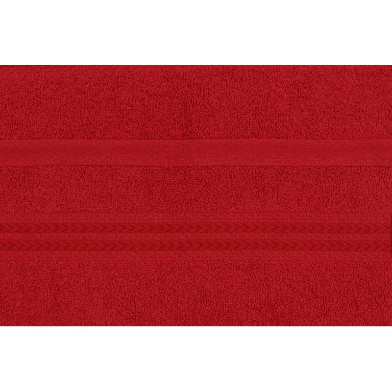 Casa si Gradina - Textile si covoare - Textile baie - Prosoape - Set prosoape de fata, L'essentiel Maison, rosu, 30x50 cm, 100% bumbac, 6 bucati - Infinity.ro