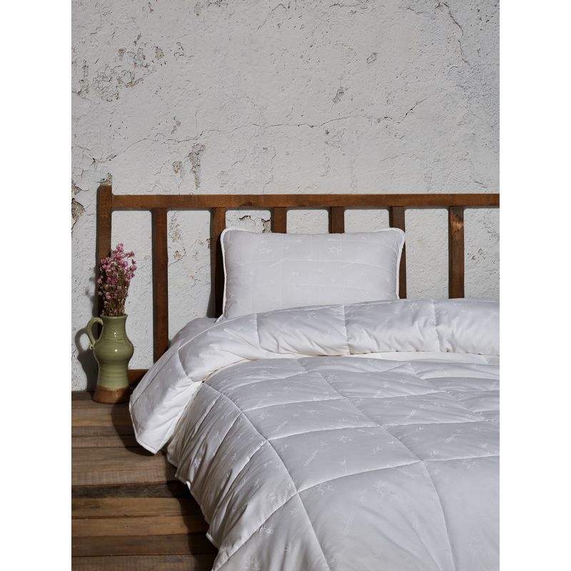 Casa si Gradina - Textile si covoare - Perne si pilote - Pilote - Plapuma dubla, L'essentiel Maison, alb, 195x215 cm, bumbac si bambus - Infinity.ro