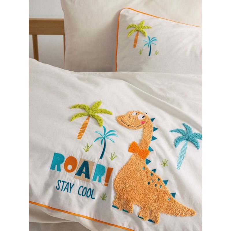 Casa si Gradina - Textile si covoare - Lenjerii de pat - Lenjerii copii - Set lenjerie pentru copii, L'essentiel Maison, crem alb, 100x150 cm, 100% bumbac - Infinity.ro