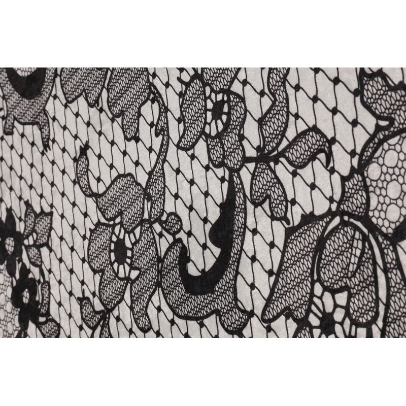 Casa si Gradina - Textile si covoare - Covoare - Covorase baie - Covoras de baie, L'essentiel Maison, negru alb gri, 80x120 cm, 100% poliester, antiderapant - Infinity.ro