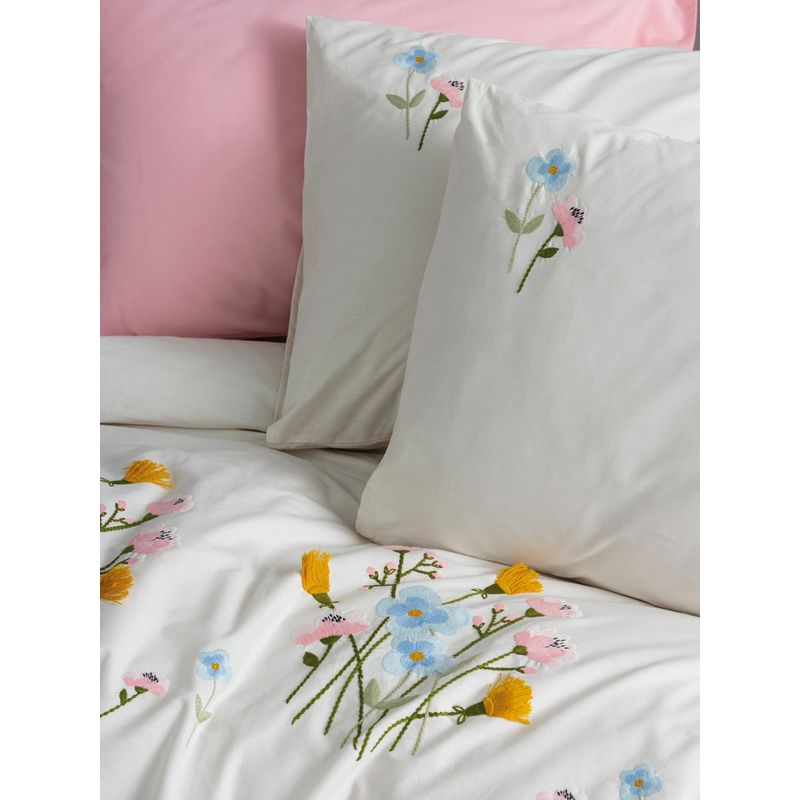 Casa si Gradina - Textile si covoare - Lenjerii de pat - Seturi de lenjerie - Set lenjerie pat dublu, L'essentiel Maison, roz, 200x220 cm, bumbac ranforce - Infinity.ro