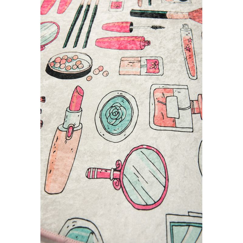 Casa si Gradina - Textile si covoare - Covoare - Covorase baie - Covoras de baie, L'essentiel Maison, multicolor, diametru 100 cm, 100% poliester, antiderapant, 359CHL1648 - Infinity.ro
