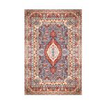 Casa si Gradina - Textile si covoare - Covoare - Covorase baie - Set covorase de baie, L'essentiel Maison, multicolor, 50x60 cm si 60x100 cm, 100% poliester, antiderapant, antibacterian, 299ANR1589 - Infinity.ro