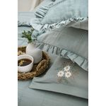 Casa si Gradina - Textile si covoare - Lenjerii de pat - Seturi de lenjerie - Set lenjerie de pat dublu, L'essentiel Maison, menta, 240x260 cm, 70% bumbac 30% poliester, jacquard - Infinity.ro