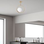 Casa si Gradina - Corpuri si surse de iluminat - Lustre si pendule - Lustra, Opviq, metal, auriu, 26x15x39 cm - Infinity.ro
