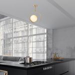 Casa si Gradina - Corpuri si surse de iluminat - Lustre si pendule - Lustra, Opviq, metal, auriu, 26x15x39 cm - Infinity.ro