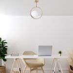 Casa si Gradina - Corpuri si surse de iluminat - Lustre si pendule - Lustra, Opviq, metal, auriu, 26x15x39 cm - Infinity.ro