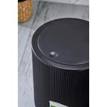 Casa si Gradina - Sanitare - Suporturi si accesorii baie - Accesorii baie - Set accesorii baie, L'essentiel Maison, plastic, negru, 2 piese, 22x19 cm si 10x32 cm - Infinity.ro