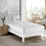 Casa si Gradina - Textile si covoare - Lenjerii de pat - Protectie saltea - Protectie saltea, L'essentiel Maison, alb, 140x200+30 cm, 100% bumbac, 315CFB1156 - Infinity.ro