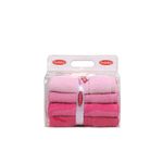Casa si Gradina - Textile si covoare - Textile baie - Prosoape - Set prosoape de mana, L'essentiel Maison, roz deschis, roz prafuit, fucsia, 50x90 cm, 100% bumbac, 4 bucati - Infinity.ro