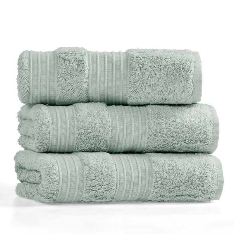 Casa si Gradina - Textile si covoare - Textile baie - Prosoape - Prosop de baie, L'essentiel Maison, verde marin, 70x140 cm, 60% bumbac, 40% bambus - Infinity.ro