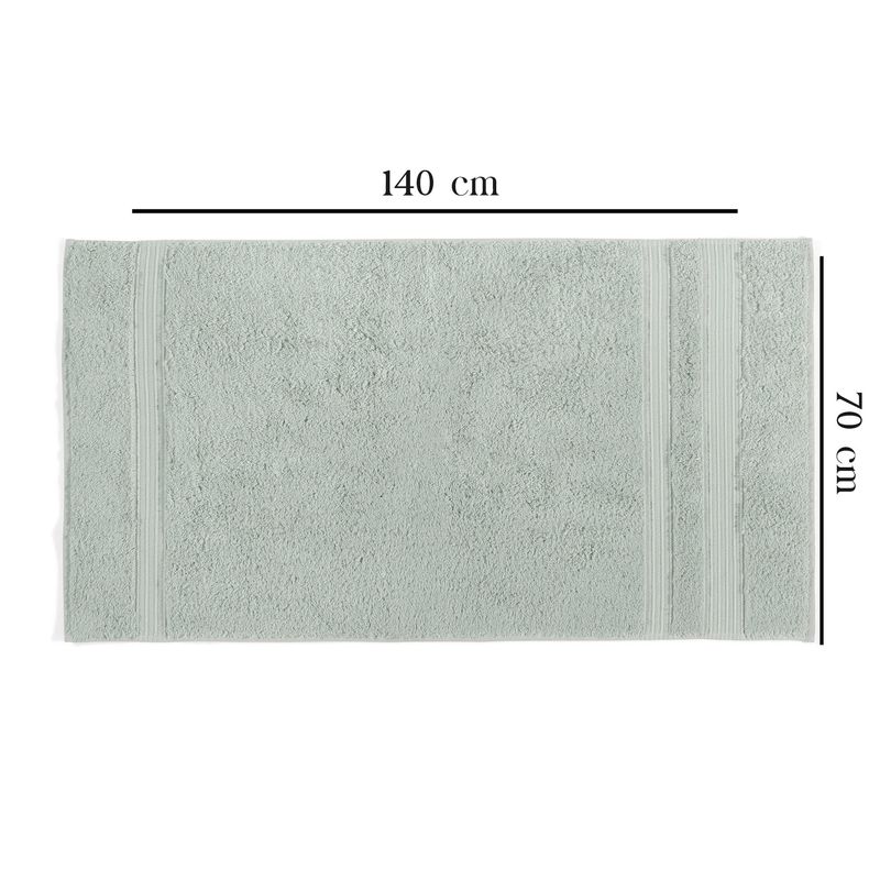 Casa si Gradina - Textile si covoare - Textile baie - Prosoape - Prosop de baie, L'essentiel Maison, verde marin, 70x140 cm, 60% bumbac, 40% bambus - Infinity.ro