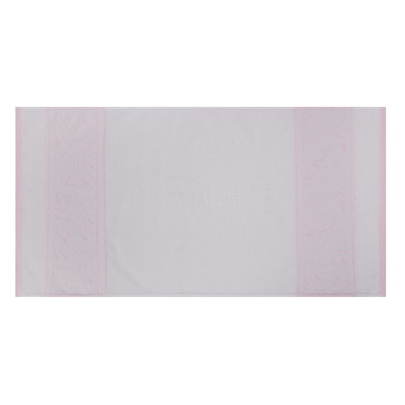 Casa si Gradina - Textile si covoare - Textile baie - Prosoape - Set prosoape, L'essentiel Maison, alb roz, 50x90 cm + 70x140 cm, 100% bumbac - Infinity.ro