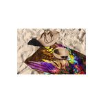 Casa si Gradina - Textile si covoare - Textile baie - Prosoape - Prosop de plaja, L'essentiel Maison, multicolor, 70x130 cm, microfibra, 450AST1108 - Infinity.ro