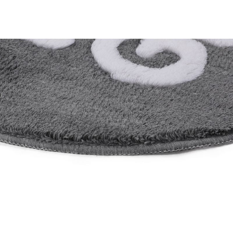 Casa si Gradina - Textile si covoare - Covoare - Covorase baie - Covoras de baie, L'essentiel Maison, multicolor, diametru 90 cm, 100% acrilic, antiderapant, 359CHL4303 - Infinity.ro