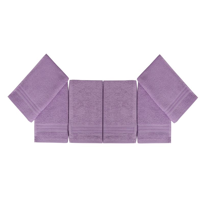 Casa si Gradina - Textile si covoare - Textile baie - Prosoape - Set prosoape de fata, L'essentiel Maison, lila, 30x50 cm, 100% bumbac, 6 bucati - Infinity.ro