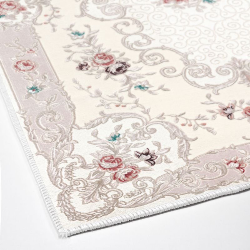 Casa si Gradina - Textile si covoare - Covoare - Covorase baie - Set covorase de baie, L'essentiel Maison, multicolor, 50x60 cm si 60x100 cm, 100% poliester, antiderapant, antibacterian, 299ANR1603 - Infinity.ro