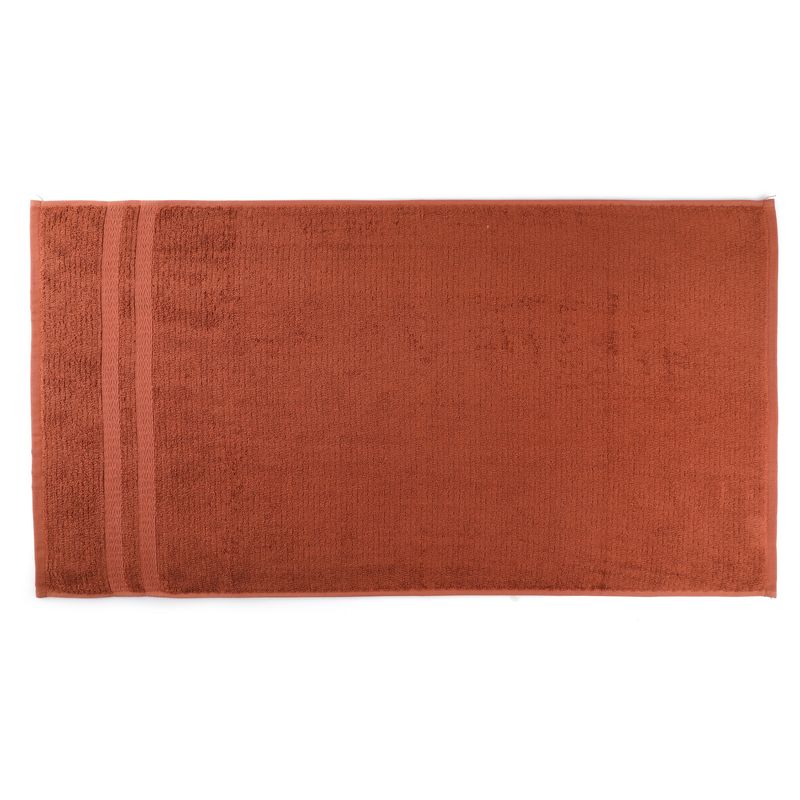 Casa si Gradina - Textile si covoare - Textile baie - Prosoape - Set prosoape de baie, L'essentiel Maison, maro inchis, 75x150 cm, bambus si bumbac, 2 bucati - Infinity.ro