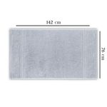 Casa si Gradina - Textile si covoare - Textile baie - Prosoape - Prosop de baie, L'essentiel Maison, gri, 76x142 cm, 100% bumbac, 581CAN1370 - Infinity.ro