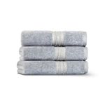 Casa si Gradina - Textile si covoare - Textile baie - Prosoape - Prosop de baie, L'essentiel Maison, gri, 76x142 cm, 100% bumbac, 581CAN1370 - Infinity.ro