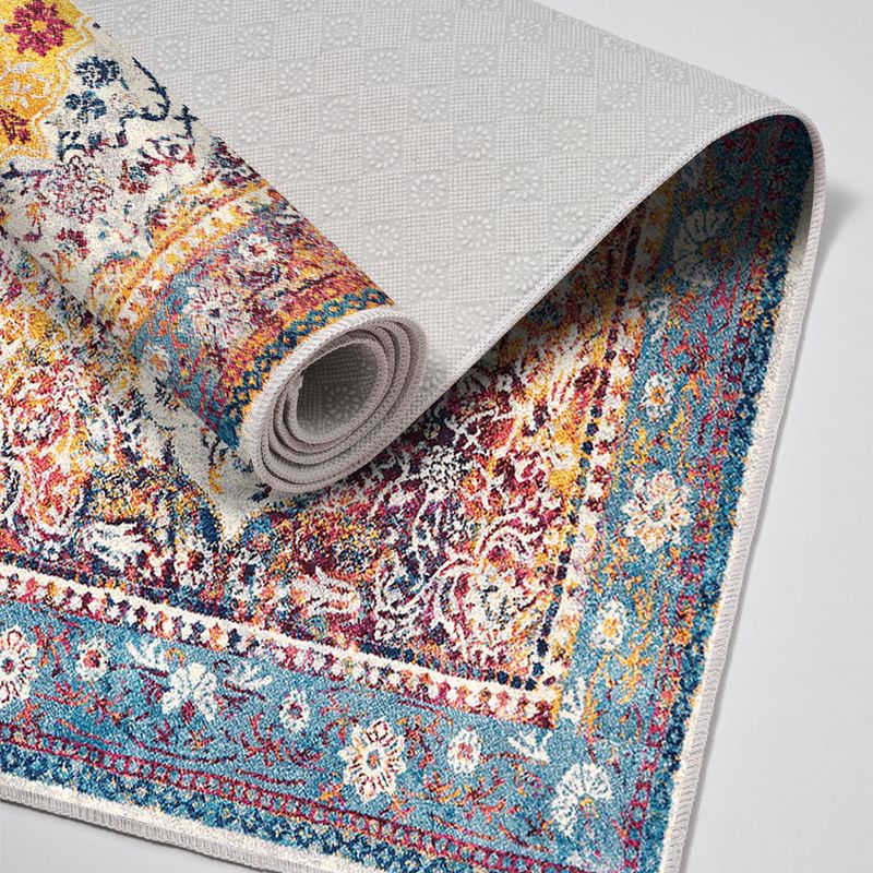 Casa si Gradina - Textile si covoare - Covoare - Covorase baie - Set covorase de baie, L'essentiel Maison, multicolor, 50x60 cm si 60x100 cm, 100% poliester, antiderapant, antibacterian, 299ANR1571 - Infinity.ro