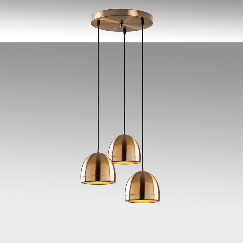 Casa si Gradina - Corpuri si surse de iluminat - Lustre si pendule - Lustra, Opviq, metal, vintage, 35x35x110 cm - Infinity.ro