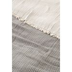 Casa si Gradina - Textile si covoare - Pături și cuverturi - Cuverturi - Cuvertura de pat dublu, L'essentiel Maison, gri, 170x250 cm, 100% bumbac, lavabila la masina - Infinity.ro