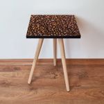 Casa si Gradina - Mobilier - Mese si birouri - Masute de cafea - Masa laterala, Hanah Home, mdf, maro, 35x42x35 cm - Infinity.ro