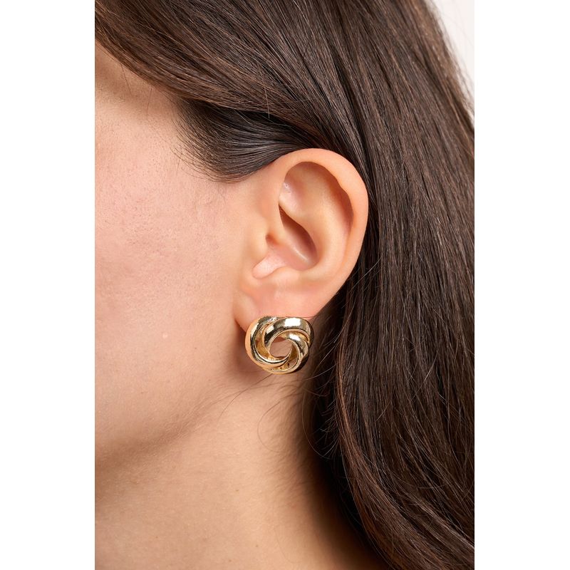 Fashion, accesorii si bijuterii - Femei - Bijuterii femei - Cercei femei - Cercei, Heliophilia, metal, auriu, marime unica, 757ELS1329 - Infinity.ro