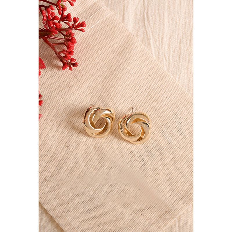 Fashion, accesorii si bijuterii - Femei - Bijuterii femei - Cercei femei - Cercei, Heliophilia, metal, auriu, marime unica, 757ELS1329 - Infinity.ro