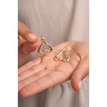 Fashion, accesorii si bijuterii - Femei - Bijuterii femei - Cercei femei - Cercei, Heliophilia, femei, auriu, metal, 757ELS1373 - Infinity.ro