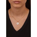 Fashion, accesorii si bijuterii - Femei - Bijuterii femei - Coliere femei - Colier, Heliophilia, metal, auriu, 48.5 cm, pandantiv 15.6 mm - Infinity.ro