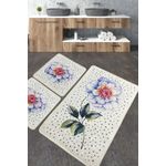 Casa si Gradina - Textile si covoare - Covoare - Covorase baie - Set covorase de baie, L'essentiel Maison, multicolor, 60x100 cm + 2x50x60 cm, 100% poliester, antiderapant, antibacterian, 359CHL5309 - Infinity.ro