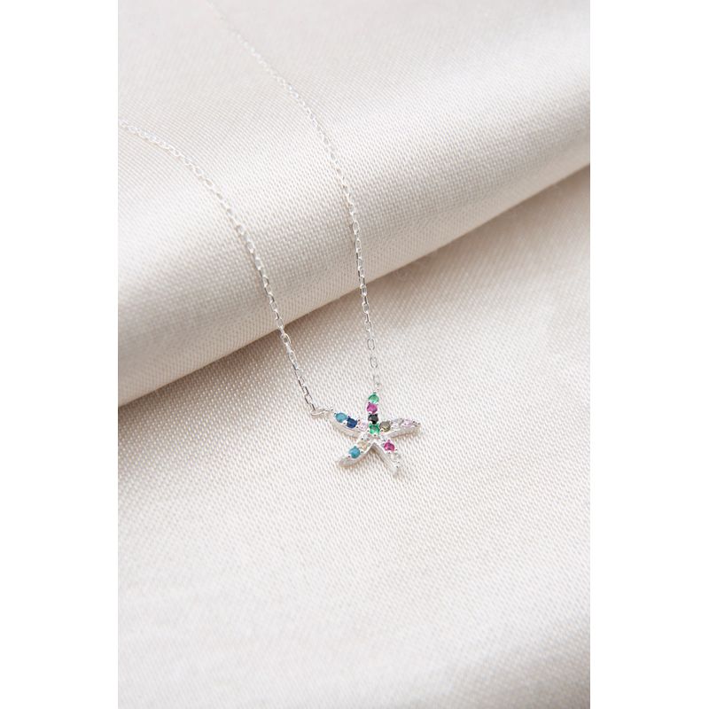 Fashion, accesorii si bijuterii - Femei - Bijuterii femei - Coliere femei - Colier, Heliophilia, argint 925, argintiu, 43 cm, 136ELS1878 - Infinity.ro