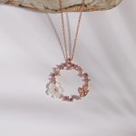 Fashion, accesorii si bijuterii - Femei - Bijuterii femei - Coliere femei - Colier, Heliophilia, argint 925, rose gold, antialergic, 736ELS1248 - Infinity.ro